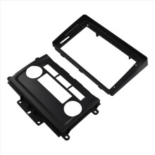 2 Din 9 tommer bilradio med installation, DVD, GPS, MP5, fascia, ramme til 2009-2015