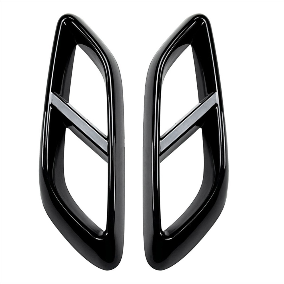 Car Exhaust Pipe Trim Cover Stickers For - Cle Coupe C236 2024+ Car Tail Throat Decor Frame Gloss Black 4851376297404