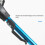 75-90 cm opvouwbaar visnet, telescopisch schepnet, blauw 5
