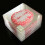 Brain Specimen Coasters Set 3D Organ Brain Artwork Brain Slices Square Acrylic Drinks Table Coaster 7