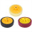 Kit com 3 esponjas de polimento e enceramento para carros, 15 cm (6 polegadas), modelo M14, para polimento de rodas. 6