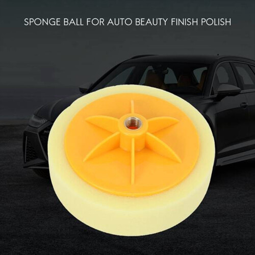 Kit com 3 esponjas de polimento e enceramento para carros, 15 cm (6 polegadas), modelo M14, para polimento de rodas. 2