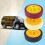 Kit com 3 esponjas de polimento e enceramento para carros, 15 cm (6 polegadas), modelo M14, para polimento de rodas. 5
