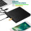 Gravador Multifuncional Drive Óptico Computador USB Móvel Externo 5