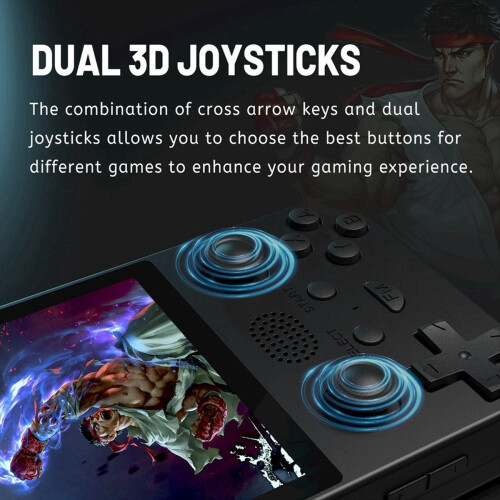POWKIDDY RGB20S nouvelle Console de jeu portable rétro système Open