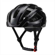 Cykelhjelm til voksne, sommerlet mikroskal, mænd og kvinder, pasformjustering, foreslået pasform 55-61 cm til cykling, sort
