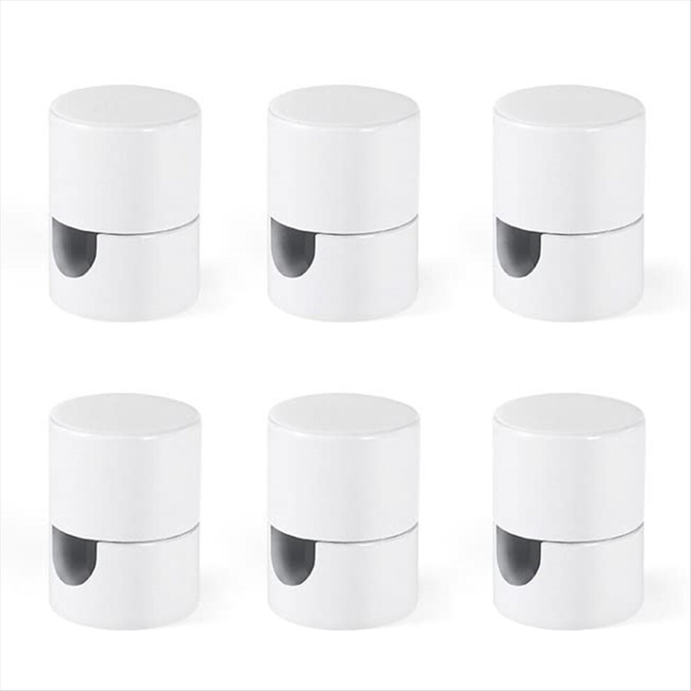 6 Pack Aluminum Chandelier Hook For Ceiling Hanging, Ceiling Hooks For Hanging Lights White 4851376206246