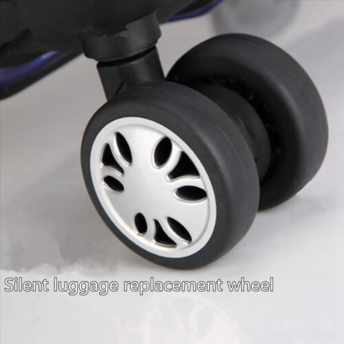 4 ανταλλακτικές ρόδες βαλίτσας 51mm X 18mm περιστρεφόμενος τροχός 2