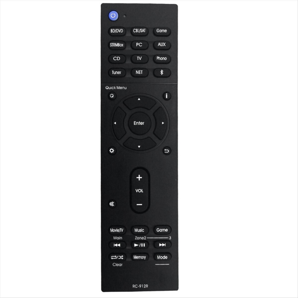 Rc-912R Rc-913R Replace Remote For Av Receiver Drx-2 Drx-3 Drx-2.1 Drx-3.2 Drx-4 Drx-5 Drx-7 Drx-4.2 Drx-5.2 4851376290672