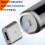 Μετατροπέας USB Type-C/Lighting σε 3 ακίδων με ένδειξη γρήγορης φόρτισης 6