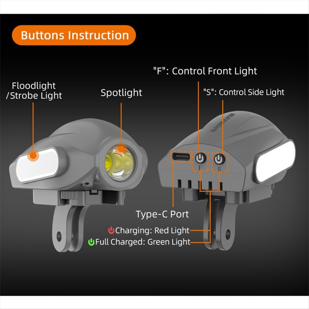 Searchlight Mount Kit For Avata2 Mount Expansion Accessories Searchlight For Go3 Sports Camera Mounts 4851376215576