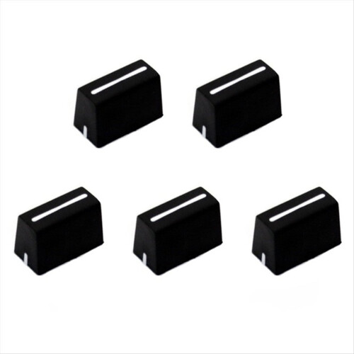 5 τεμάχια κουμπιά Fader Universal, καπάκι Fader, ίσιο καπάκι ποτενσιόμετρου ολίσθησης
