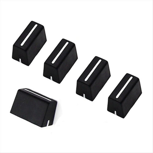 5 τεμάχια κουμπιά Fader Universal, καπάκι Fader, ίσιο καπάκι ποτενσιόμετρου ολίσθησης 2