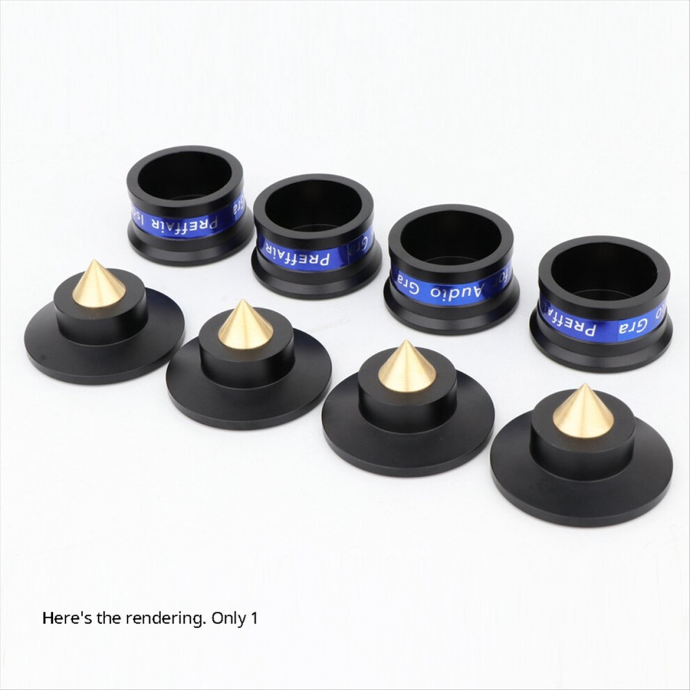 Speaker Isolation Spikes Speaker Base Pads With Non-Slip Base Pad Aluminium Anti-Vibration For Turntable Amplifier A 4712036650642