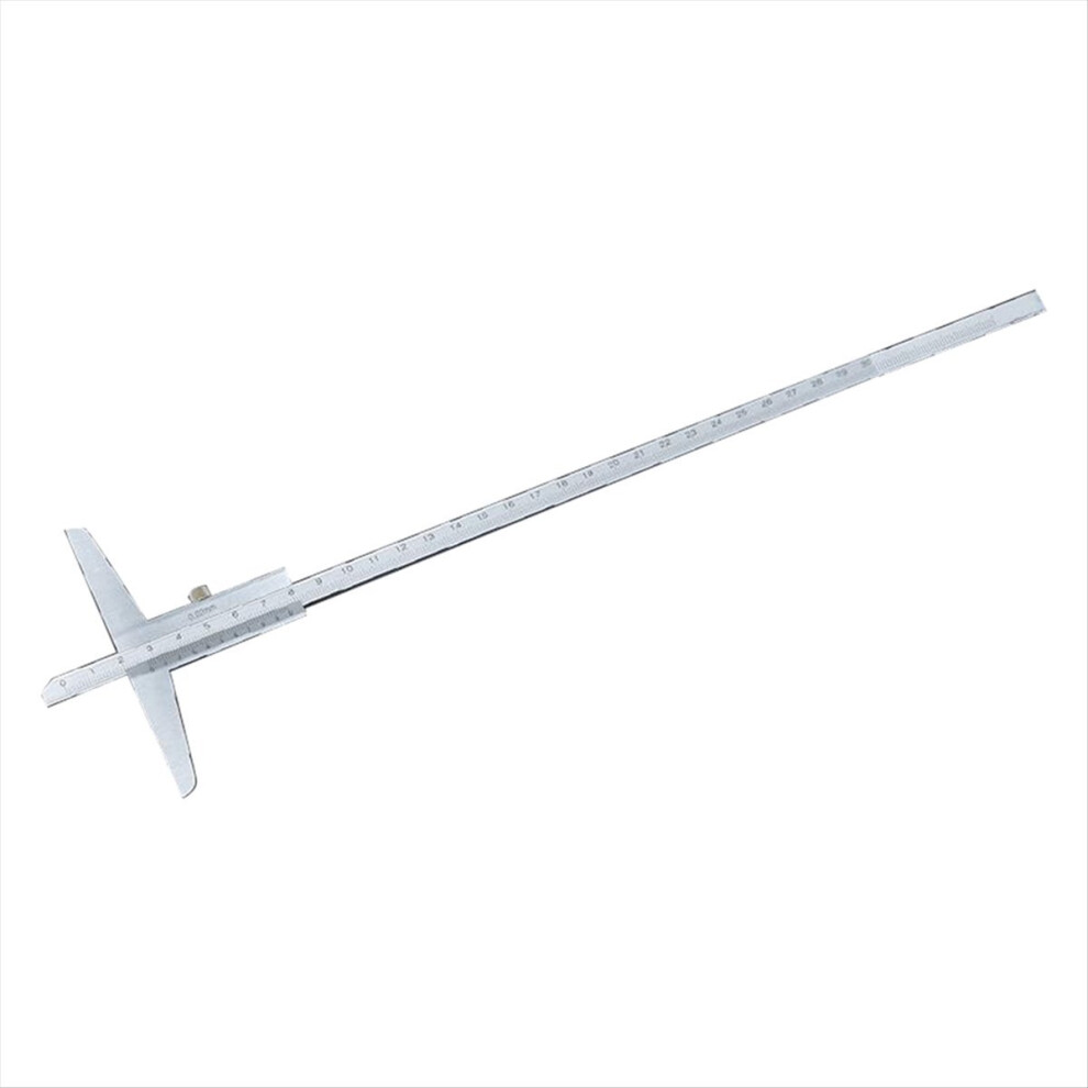 Depth Gauge Vernier Caliper Metal Calipers Woodworking Tools Measuring Tool Steel Gauges Depth Measurement 300Mm 4712036650628