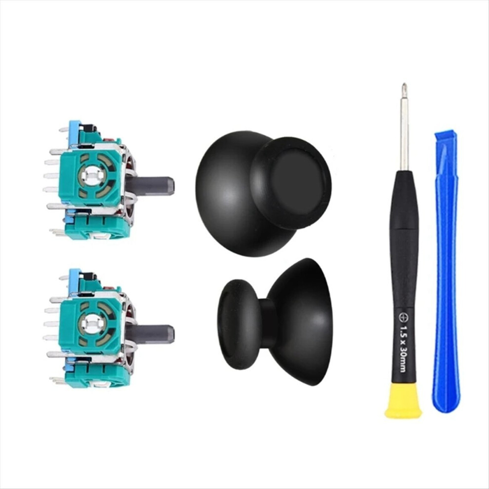 3D Analog Joystick Potentiometer With Joystick Caps For With Screwdriver Repair Tool Kit 4712036642395