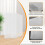 Estuche protector transparente para CD (143 x 126 x 25 mm) 6