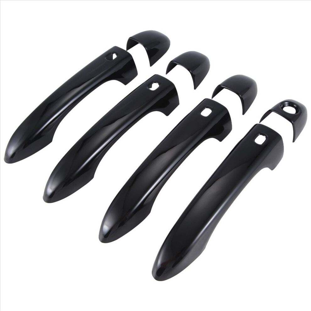 Glossy Pure Door Handle Cover Trim For Suv Trofeo 4 Smart Door Handle Black 4712036641695