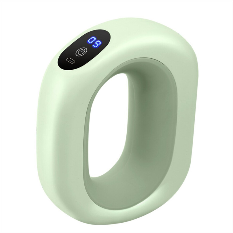 Green Portable Ring Massager Bundle Vibration Mode Electric Sports Massager Muscle Massage