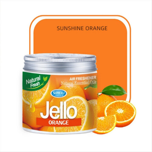 Auto 220g Jello Parfüm Lufterfrischer Auto Aromatherapie ORANGE 2