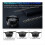 Ολογραφικός Προβολέας 3D HD 244LED Ολογραφικός Ανεμιστήρας Αναπαραγωγής UK Plug 3