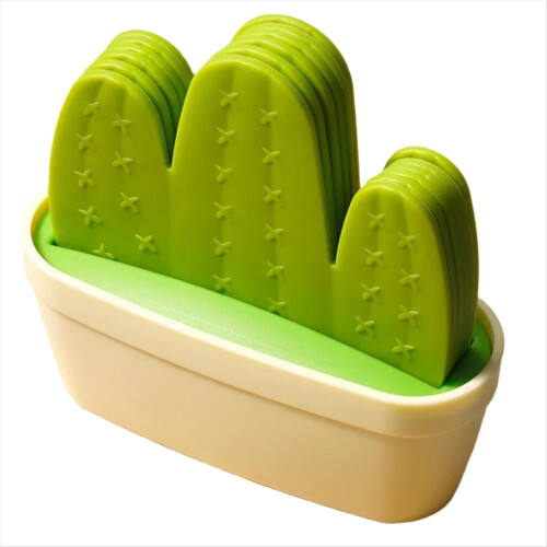 Σετ σουβέρ Cactus Μονωτικό χαλάκι, κατάλληλο για σουβέρ