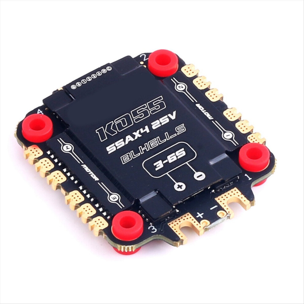 Ko55 55A 3-6S Brushless Esc 4 In 1 Blheli-S Dshot600 30.5X30.5mm For Rc Fpv Racing Freestyle Drones 4712036655937