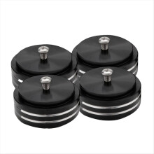 4 stk. HIFI Audio Anti-Shock Fodpude Fødder Højttalere Forstærker CD-afspiller Fødder Puder Vibration