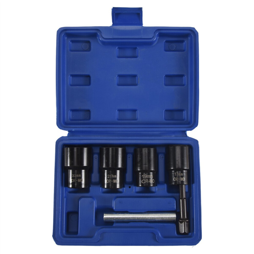 Lug Nut Remover Tool, 6 Piece Lug Nut Extractor Set 1/2 Inch Drive, Locking Lug Nut Remover Tool 4712036657238
