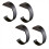 Round Non-Punched Bag Hook Desk Side Bag Hanging Tool Removable and Movable Handbag Stand Multi-Function Table Hook A 1