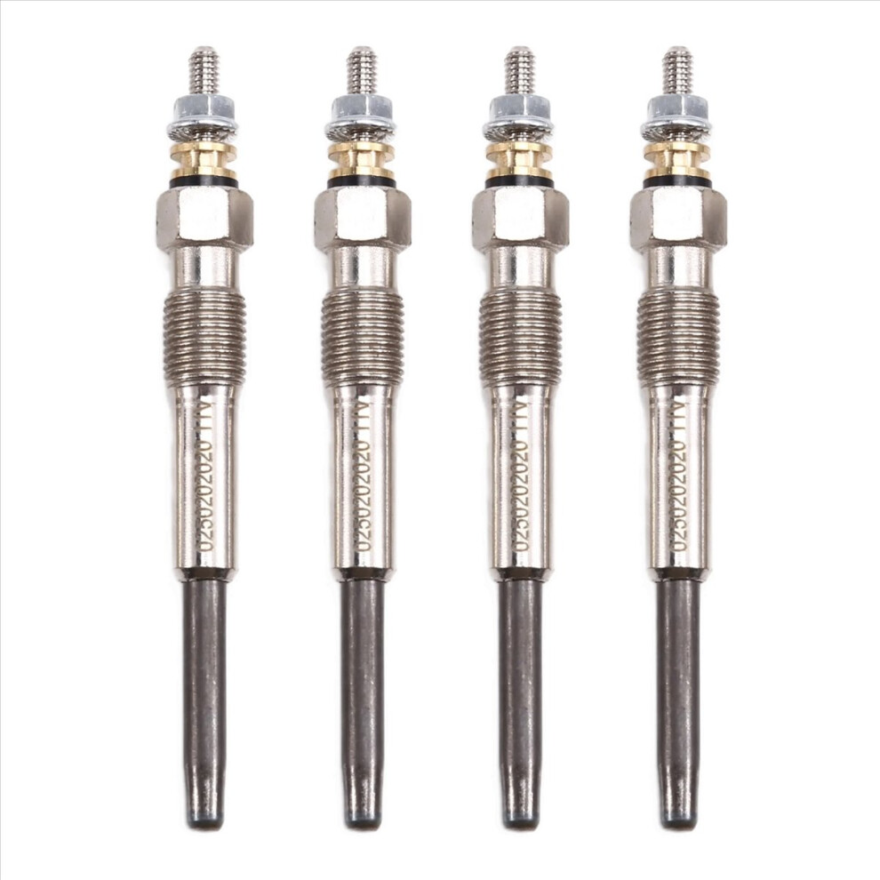 4Pcs Engine Glow Plug 0250202020 For For 1.9D Engine 1994-2000 Preheating Plug 5962.2Z 9651029880 4712036672248
