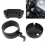 Side Mount Speedometer Relocation Bracket with Handlebar Clamps Kit 3