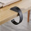 Round Non-Punched Bag Hook Desk Side Bag Hanging Tool Removable and Movable Handbag Stand Multi-Function Table Hook B 4