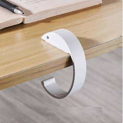 Round Non-Punched Bag Hook Desk Side Bag Hanging Tool Removable and Movable Handbag Stand Multi-Function Table Hook B 2