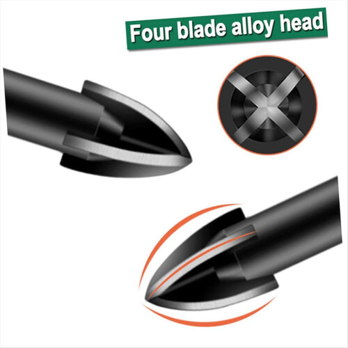 7pcs Hex Shank Drill Bits Firewood Hand Drill Cone Multipurpose Drilling Bit Stepped Drill Bit Tile Drill Bit 1