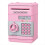 Cofrinho Eletrônico Automático Mini Caixa de Segurança para Moedas e Dinheiro com Senha e Chave - Presente Ideal para Crianças - Rosa 1