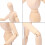 5-pack kunstfiguurmodel - 12 inch houten mannequin 3