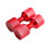 Conjunto de 4 pinos de alinhamento de alumínio com flange de 1-1/8 polegadas e flange removível de 1-5/8 polegadas (vermelho). 3