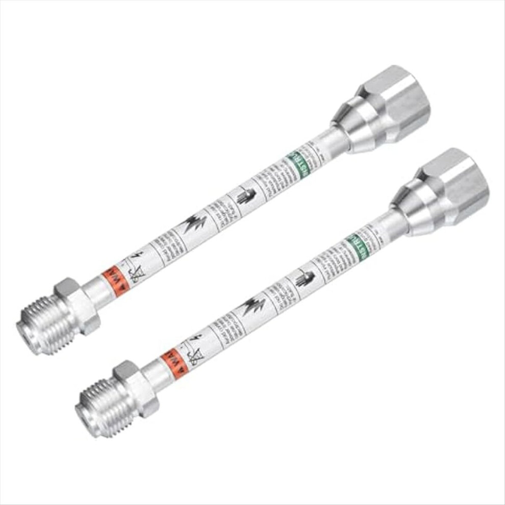 2Pcs 20Cm/8Inch Airless Paint Sprayer Tip Extension Pole Rod Painting Anti- Airless Paint Sprayer Extension Rod 4853066932039