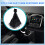 Car Shift Knob Dustproof Boot Gear Lever PU Leather Protective Cover 4