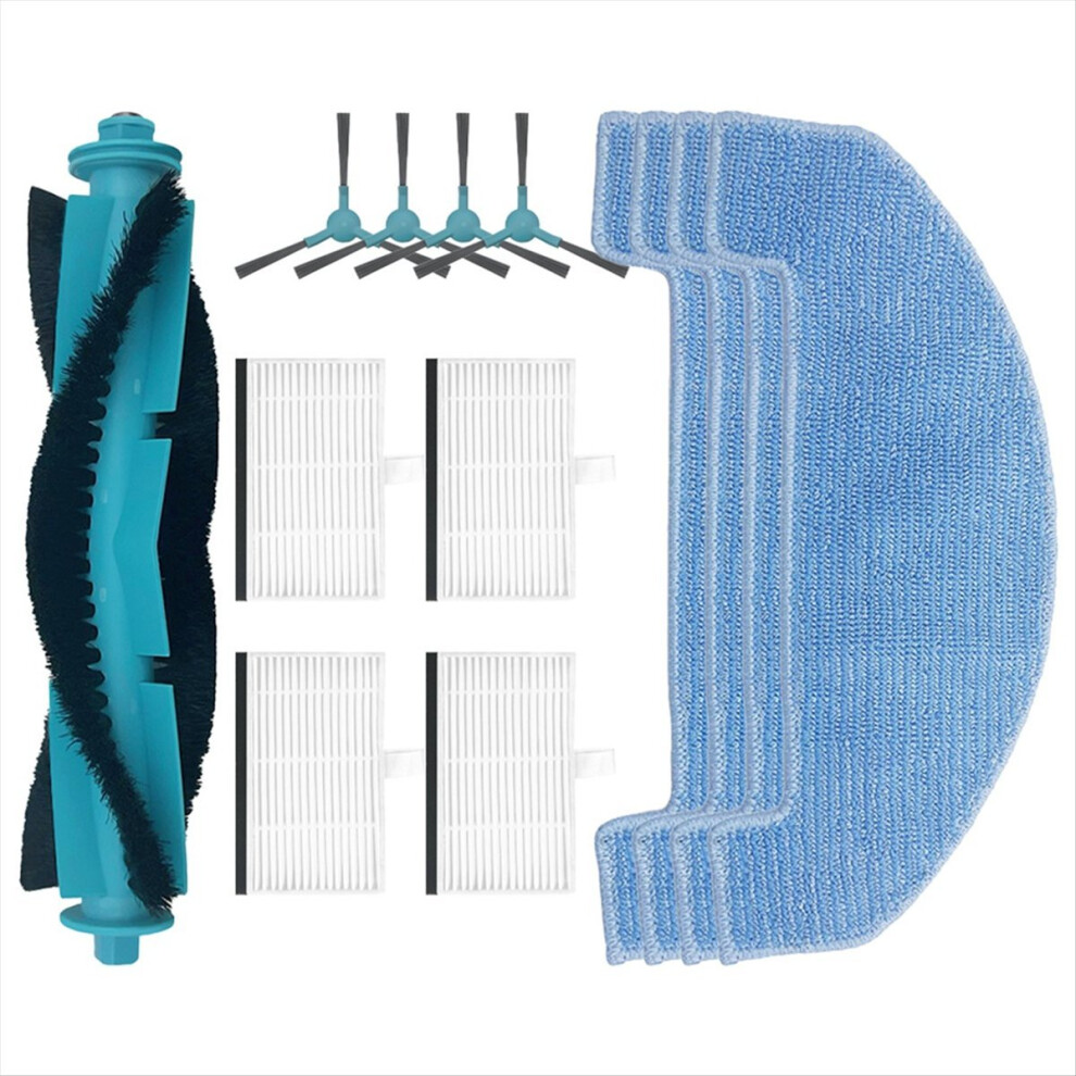 For T10 Lite Main Side Brush HEPA Filter Mop Pads Spare Parts Accessories