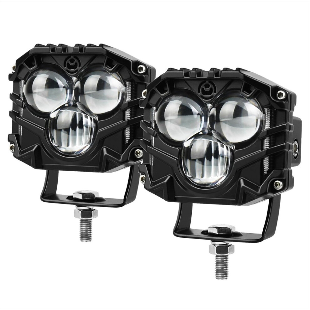 3 Inch Led Pod S, Off Road Pods With Projector Spot Beam Ditch Led Cube S For Trucks Suv Utv Boat Light 4854032753702