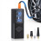 Compressor de ar portátil para pneus com manômetro preciso. 1