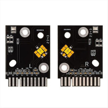 LED-Modulleuchten Gelbe Angel Eye LED-Platinen für BMW 2er G42, M2, G87, M235i, M240i (2022–2024) Tagfahrlichtmodul US-Version