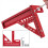 Extended 3D Multi-Angle Measuring Ruler Woodworking Square Protractor W/Dowel Pin,Miter Triangler Layout Measuring Tool 3