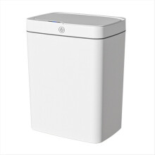 Lixeira com sensor sem toque, lixeira para cantos de cozinha e banheiro, lixeira para frestas, produtos de limpeza doméstica.