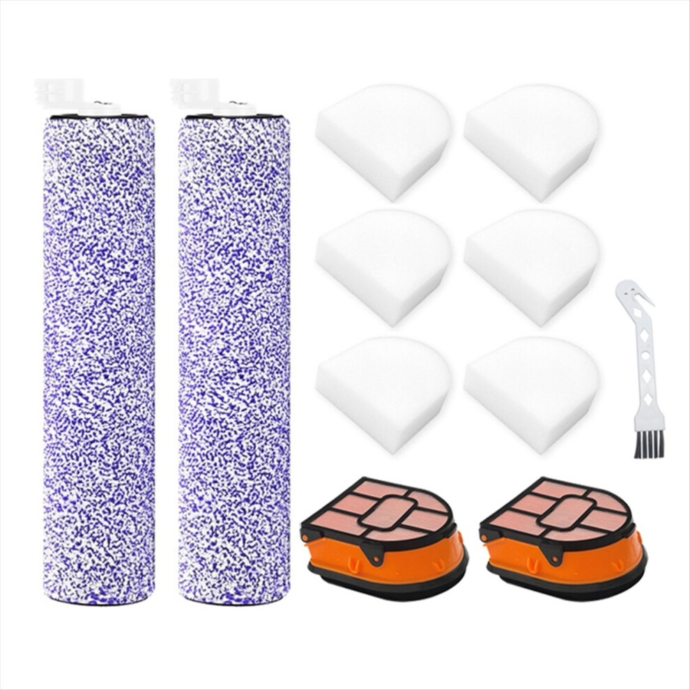 Brush Roller and Filter Replacement for Shark HydroVac AW201 WD201 WD100 WD101 WD200 Cordless Wet Dry Vacuum Cleaner