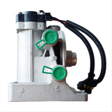 Lastbil 24V elektrisk pumpbasfilter ökande pump oljevattenseparatorer aluminiumbas för Cenlvon