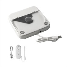 Externí univerzální CD přehrávač do auta - Přenosný CD přehrávač s AUX kabelem, zapojuje se do USB portu auta, bezztrátové připojení