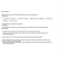 Płytka rozwojowa ESP32-P4-NANO + moduł POE + kamera + zestaw głośnikowy dwurdzeniowy RISC-V WiFi6 Bluetooth5/BLE RJ45 100M Ethernet Port